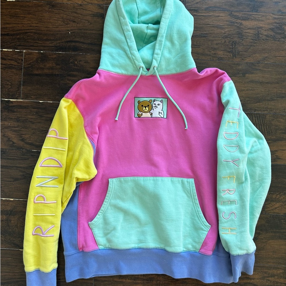 Ripndip x Teddy Fresh 2.0 Colorblock Hoodie